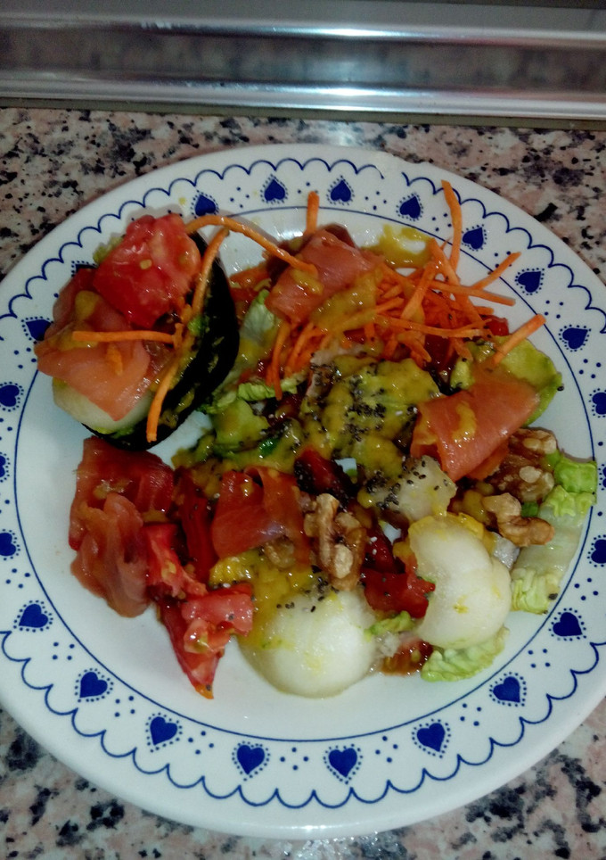 Una foto de Ensalada agridulce