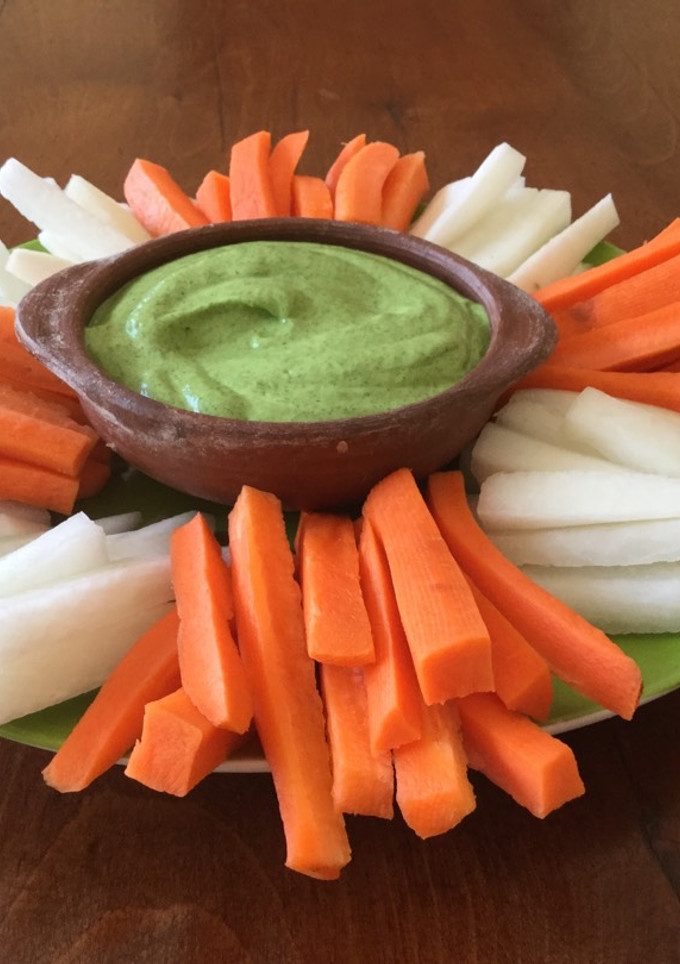 Una foto de Salsa de cilantro
