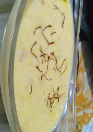 A picture of Mango kheer.