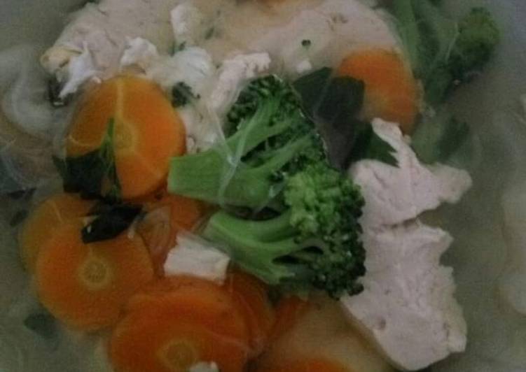 Resep Sop tahu putih yang nikmat