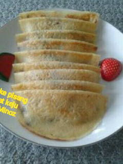 Foto resep Pancake Pisang Coklat Keju