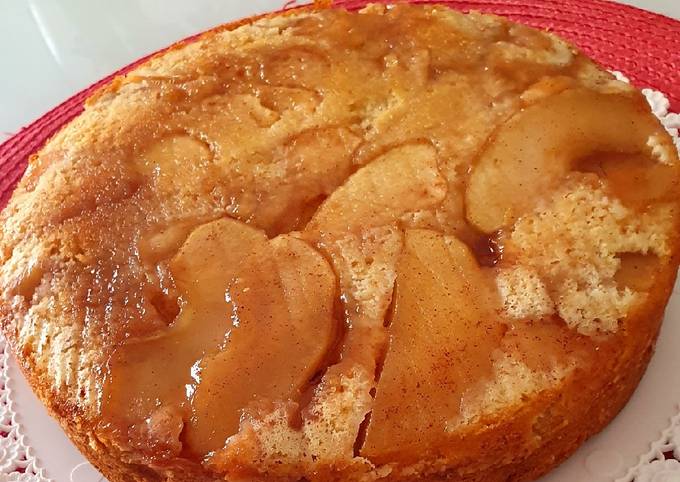Come a Preparare Veloce Torta soffice di mele (rovesciata)