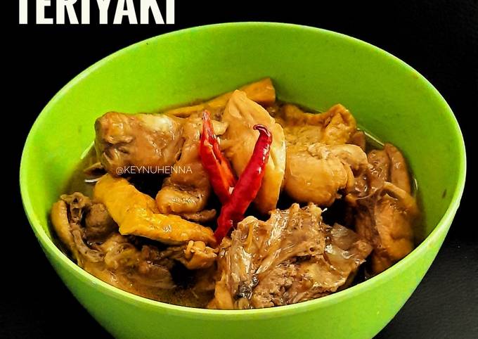 Ayam tahu teriyaki simple