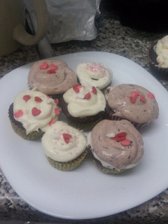 Una foto de Mini cupcake delicioso