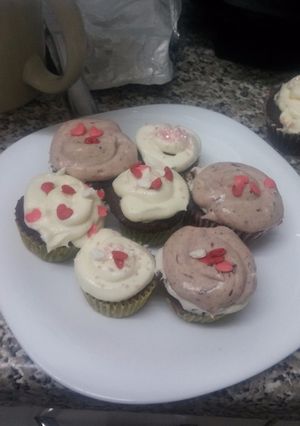 Una foto de Mini cupcake delicioso