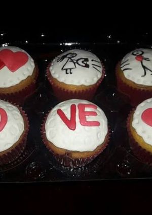 Una foto de Cup cakes de San Valentin!!