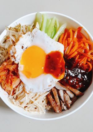 Hình của món Cơm trộn.