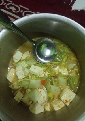 Foto resep Sayur sop tahu sederhana