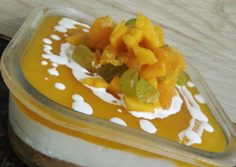 Easiest Way to Prepare Ultimate Mango cheese cake