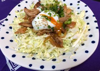 How to Prepare Yummy Teriyaki Chicken with Poached Egg