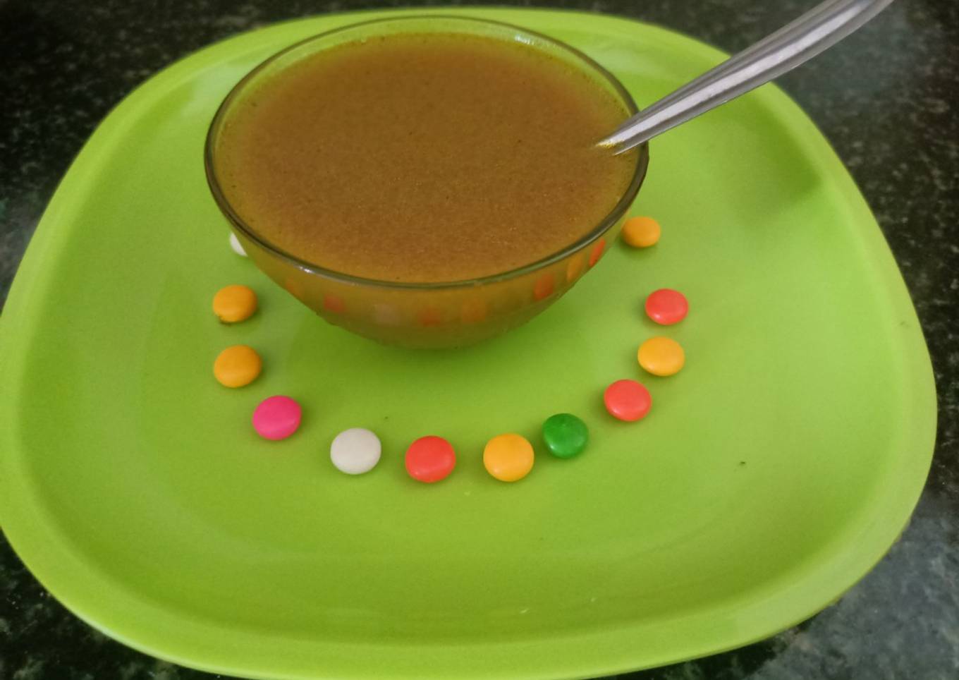 Pepper Tomato Lettuce soup