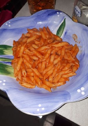 Foto di Pennette al ragù vegetale (passato)
