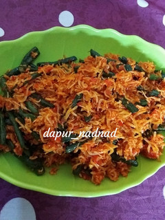 Foto resep Sambal teri kacang panjang