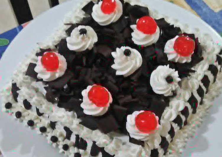 Black forest homemade irit bahan