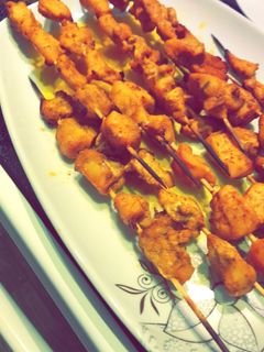 صورة لوصفة شيش طاووق