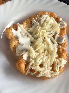Kefires lángos recept fotója