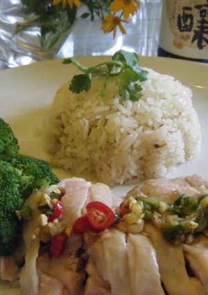 簡易版-海南雞飯【源釀醬油】 的食譜成品照片