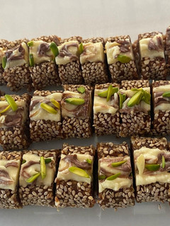 A picture of Dates and peanut bites.