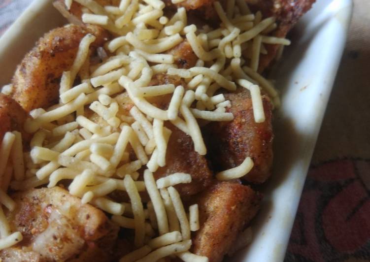 Delhi wale aloo chat Delhi wale aloo chat