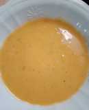 Crema de zanahoria o auyama
