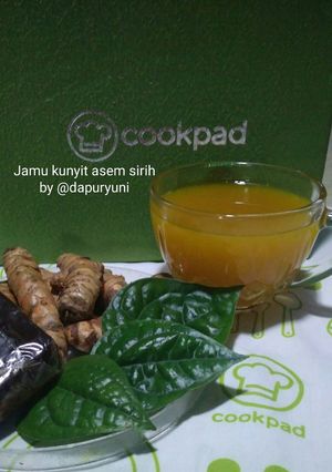 Foto resep Jamu kunyit asem sirih🍵