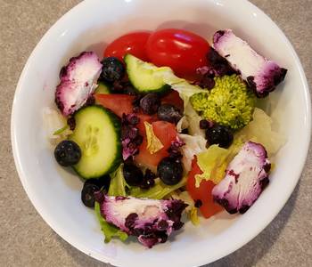 Fresh, Cooking Recipe Purple Up Salad Very Delicious