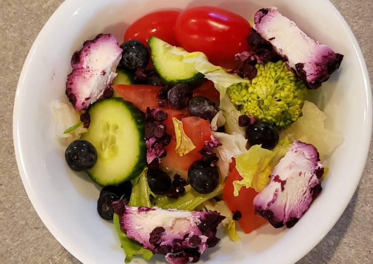 Steps to Prepare Favorite Purple Up! Salad