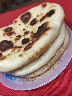 Φωτογραφία της συνταγής Πίτες"Naan" 🥖 🇮🇳