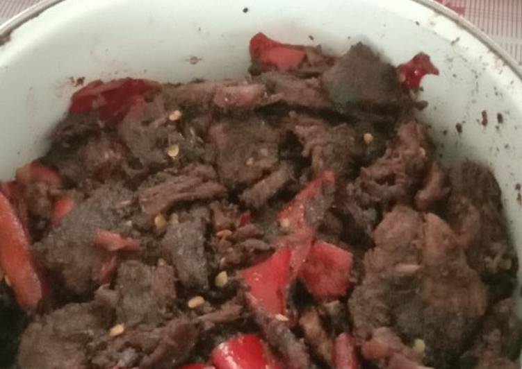 Daging Balado resep turunan