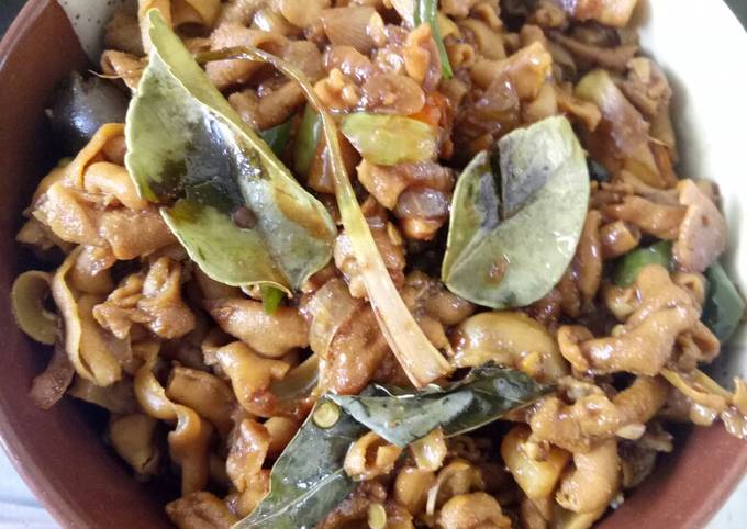 Cara Gampang Menyiapkan Tumis Usus Pedas Manis Anti Gagal