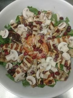 A picture of Rocket/arugula salata.