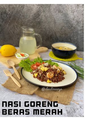 Foto resep Nasi Goreng Beras Merah