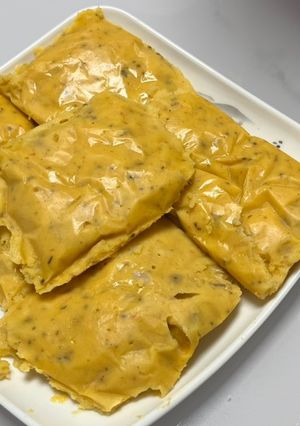 Una foto de Tamal de Papá con Atún