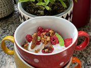 Une photo de petits déjeuners healthy