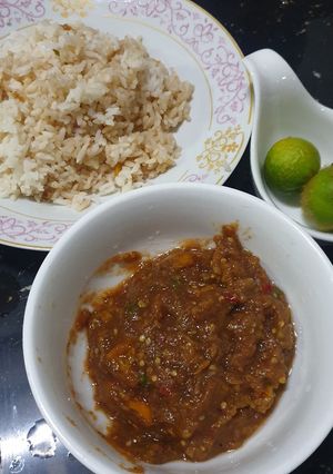 รูปของ น้ำพริกมะอึก และวิธีกิน