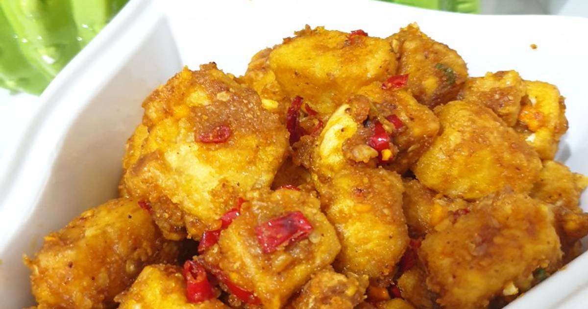 Resep Tahu Telur Asin Oleh Puspita Sari Bunda Farrel Cookpad