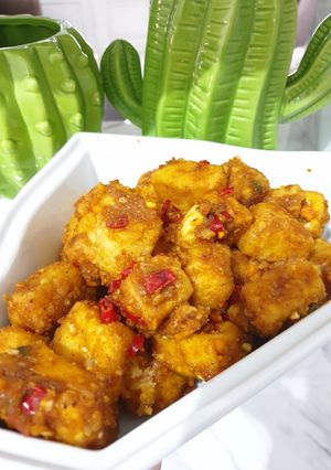 Foto resep Tahu Telur Asin