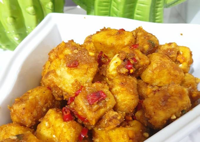 Resep Tahu Telur Asin Oleh Puspita Sari Bunda Farrel Cookpad