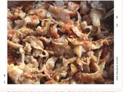 Gambar daging slice tumis pedas