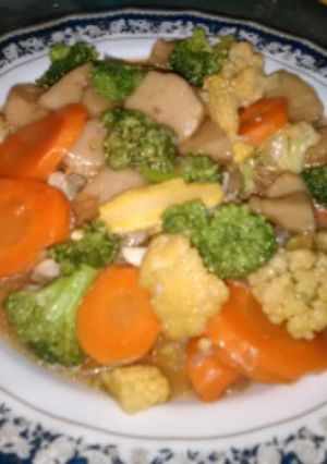 Foto resep capcay maknyusss