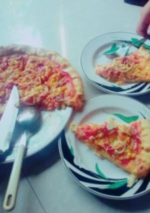 Foto resep Pizza mbote (umbi talas)