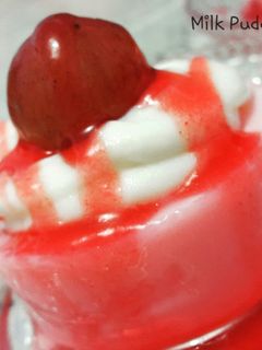 Foto resep Milk Pudding with Whipping Cream