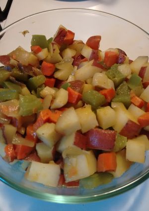 A picture of Potatoes and Stuff.