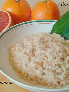 Una foto de Risotto a la naranja