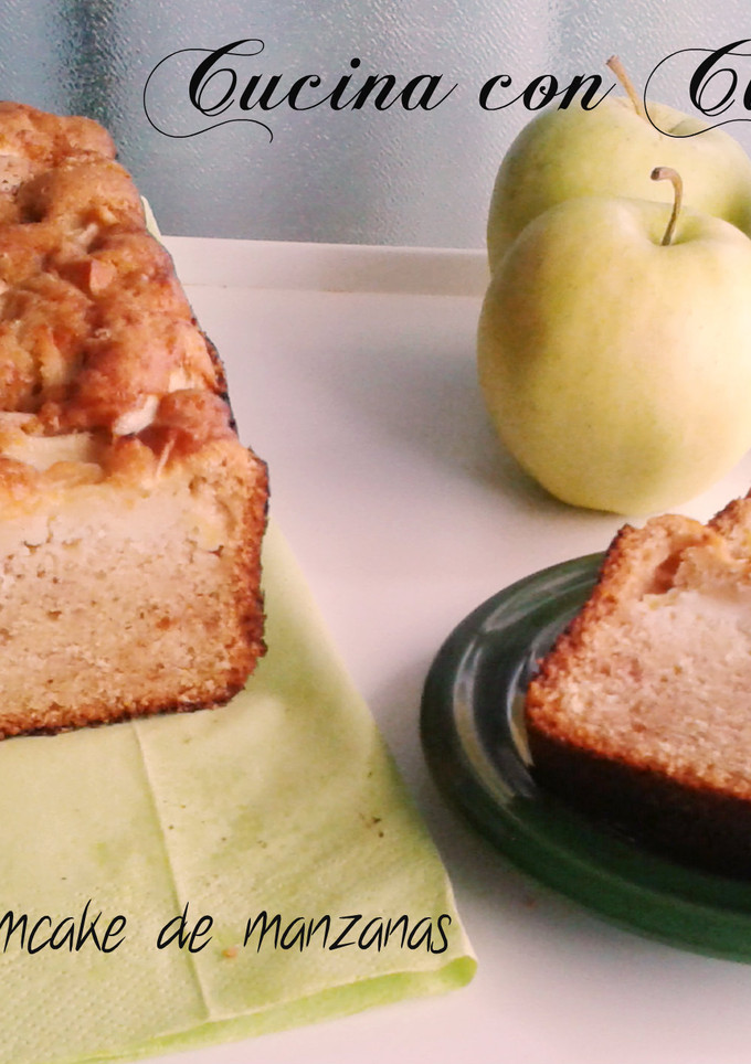 Una foto de Plumcake de manzanas 