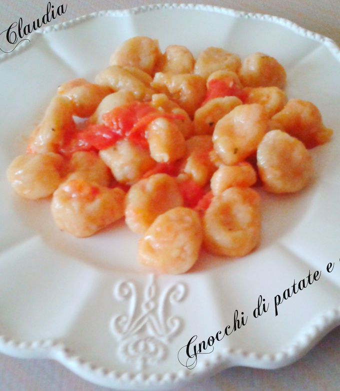 Una foto de Ñoquis de papas y zanahorias