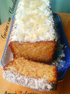 Una foto de Torta Amor Polenta