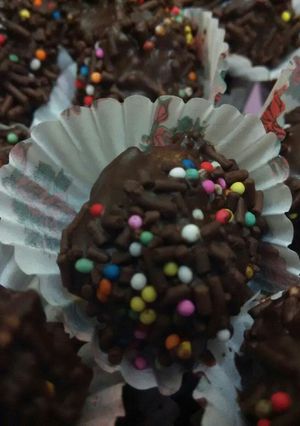 Foto resep bola bola cokelat