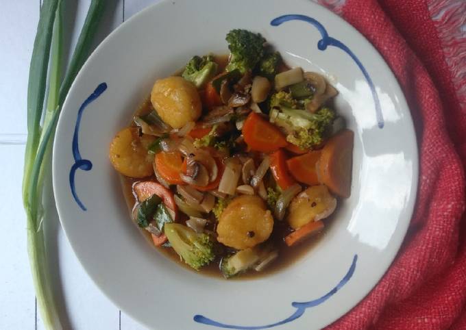 Ini dia! Resep buat Sayur Cah Lada Hitam  spesial