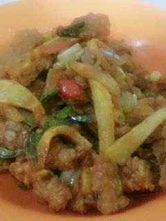 Foto resep Tempe kentang pedas manis 